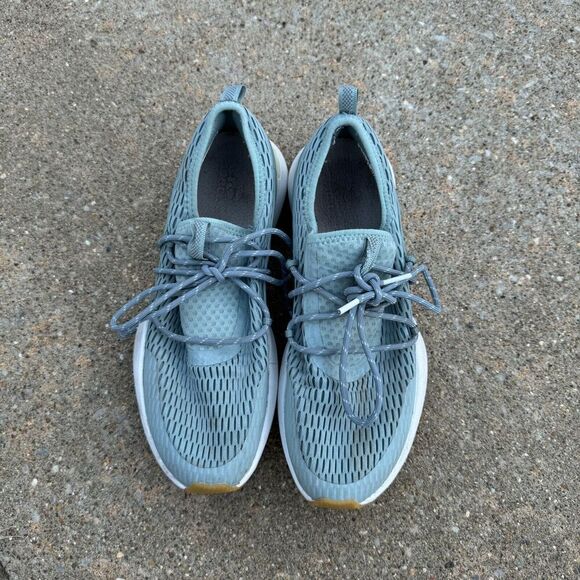 Sorel Kinetic Impact Lace Shoes Women's 9 Crushed Blue Athletic Running Sneakers - Picture 2 of 10